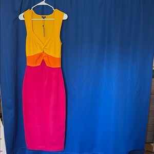 Colorful Sleeveless Dress